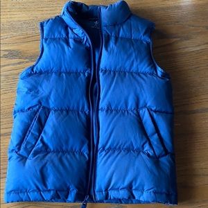 Blue Puffer Vest